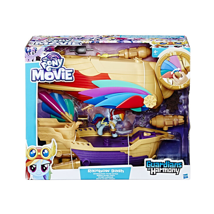 AERONAVA DE PIRATI LUPTATORUL PLUTITOR MY LITTLE PONY MOVIE