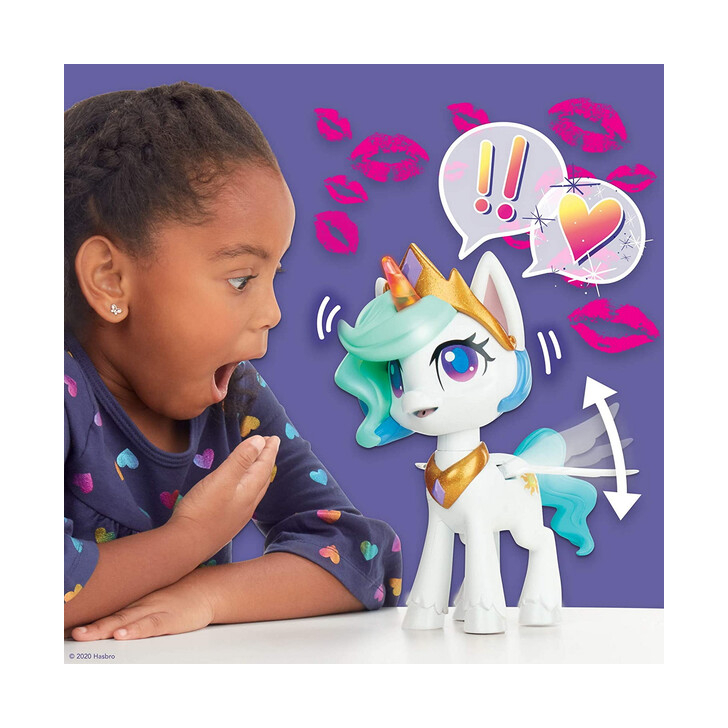 MLP PONEI CELESTIA MAGICAL KISS UNICORN