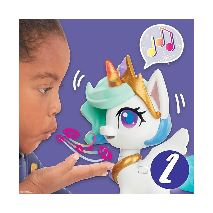 MLP PONEI CELESTIA MAGICAL KISS UNICORN