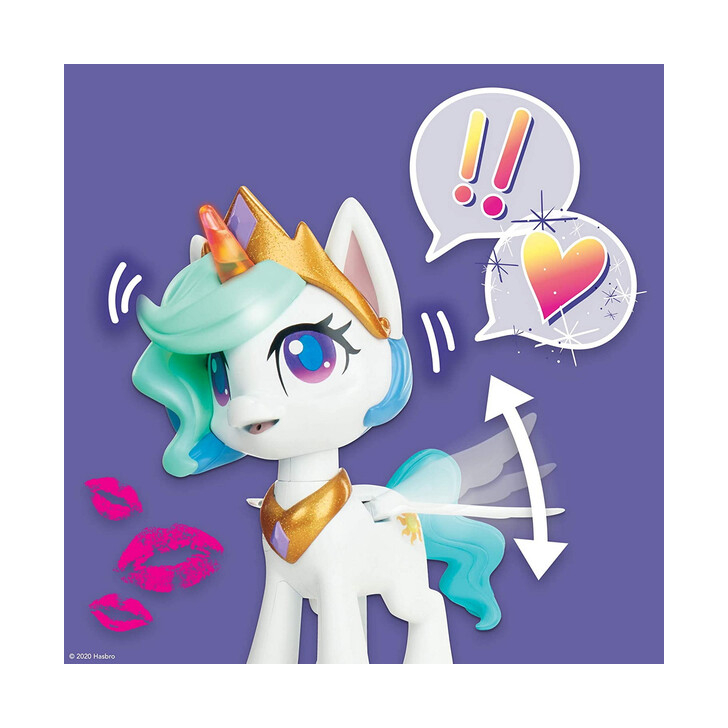 MLP PONEI CELESTIA MAGICAL KISS UNICORN