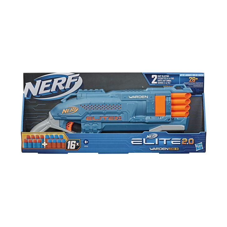 NERF ELITE 2.0 BLASTER WARDEN DB-8