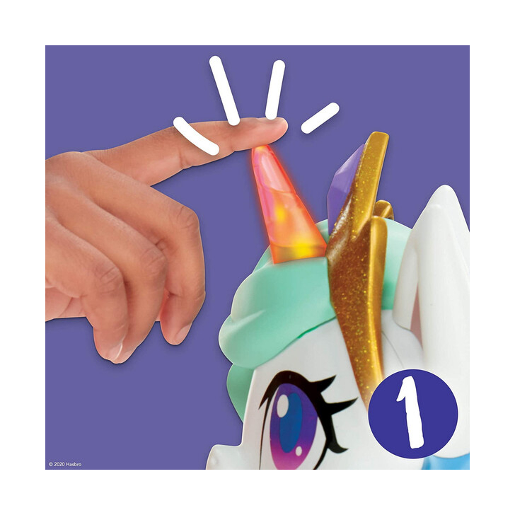 MLP PONEI CELESTIA MAGICAL KISS UNICORN
