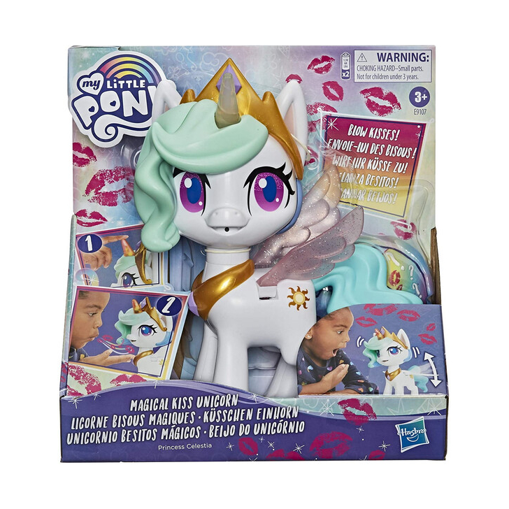 MLP PONEI CELESTIA MAGICAL KISS UNICORN