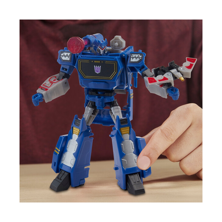 TRANSFORMERS ROBOT VEHICUL CYBERVERSE DELUXE SOUNDWAVE