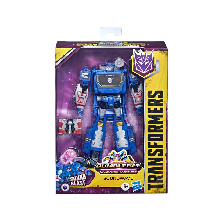 TRANSFORMERS ROBOT VEHICUL CYBERVERSE DELUXE SOUNDWAVE