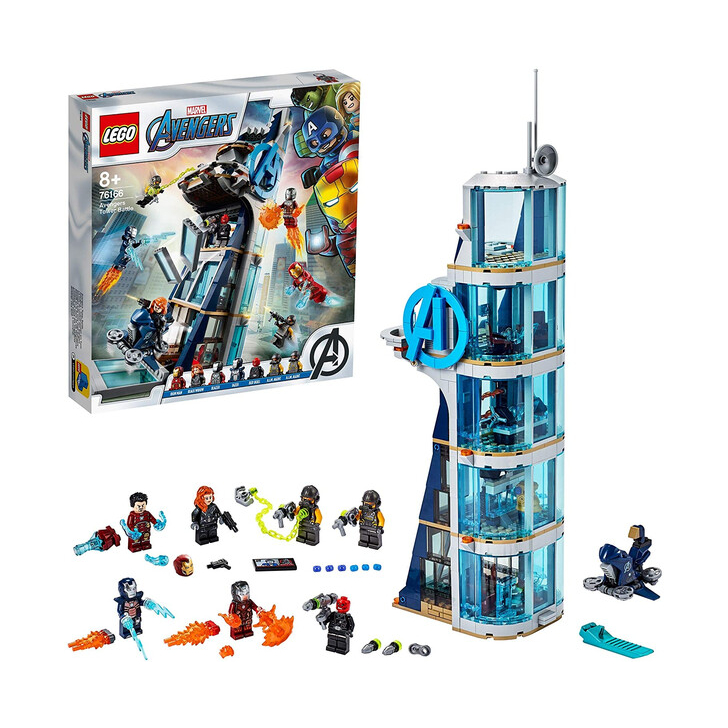 LEGO SUPER HEROES LUPTA DIN TURN A RAZBUNATORILOR 76166