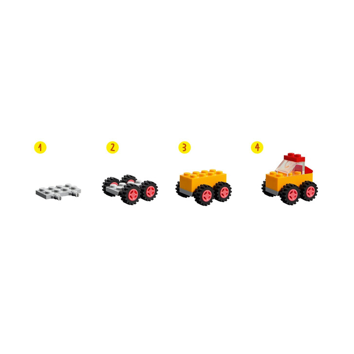 Set de construit - Lego Classic Caramizi si Roti 11014