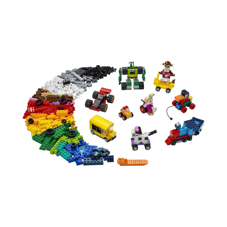 Set de construit - Lego Classic Caramizi si Roti 11014