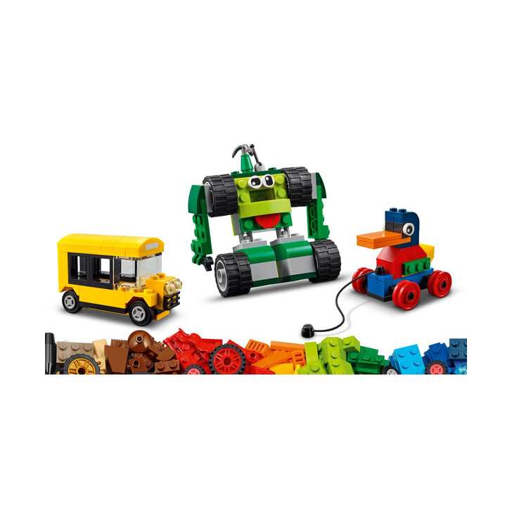 Set de construit - Lego Classic Caramizi si Roti 11014