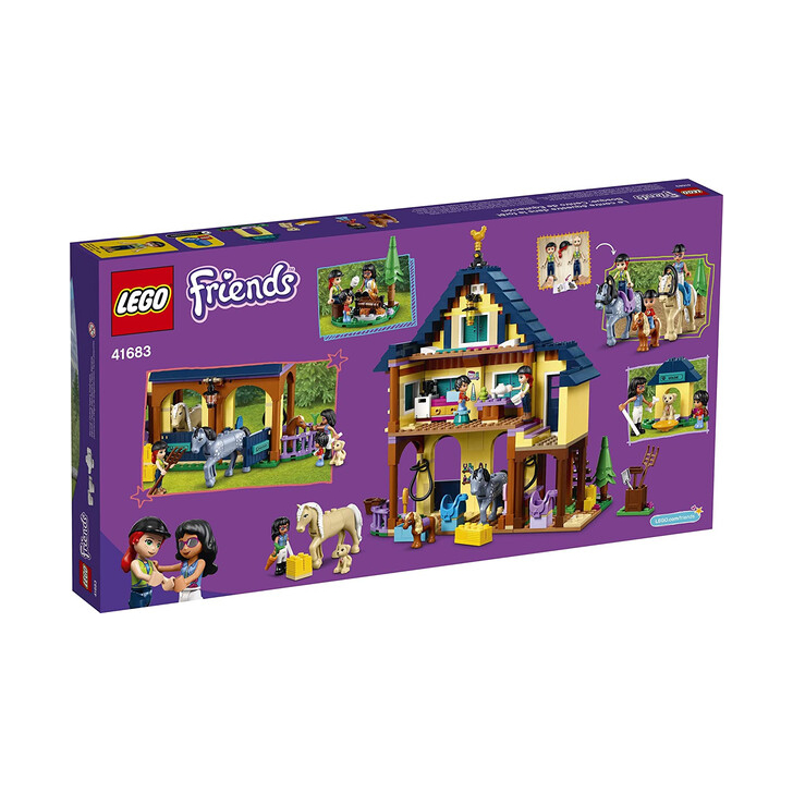 Set de construit -Lego Friends Centrul de Echitatie din Padure 41683