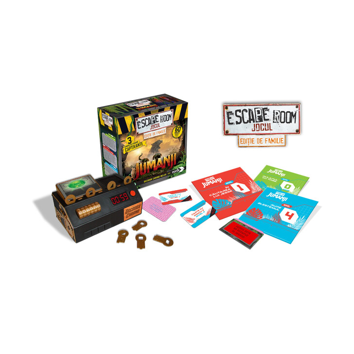 JOCUL ESCAPE ROOM JUMANJI LIMBA ROMANA