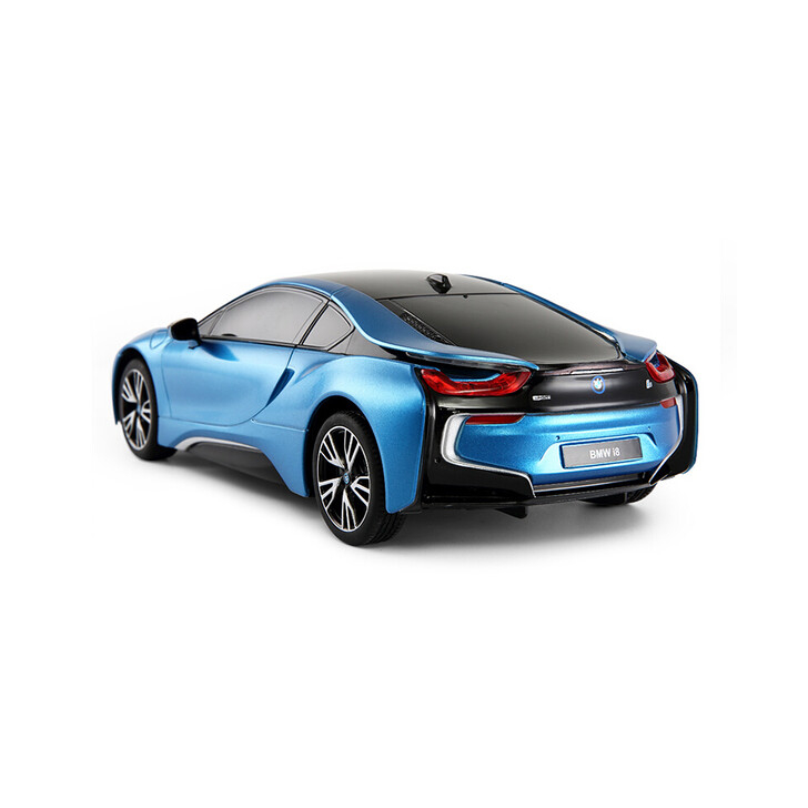 MASINA CU TELECOMANDA BMW i8 ALBASTRU CU SCARA 1 LA 18
