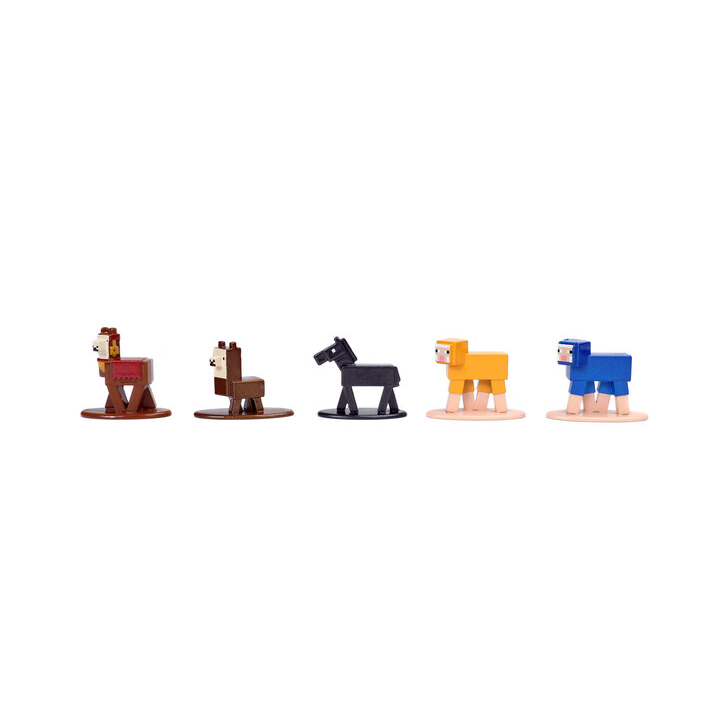 SET 20 FIGURINE METALICE MINECRAFT 4 CM