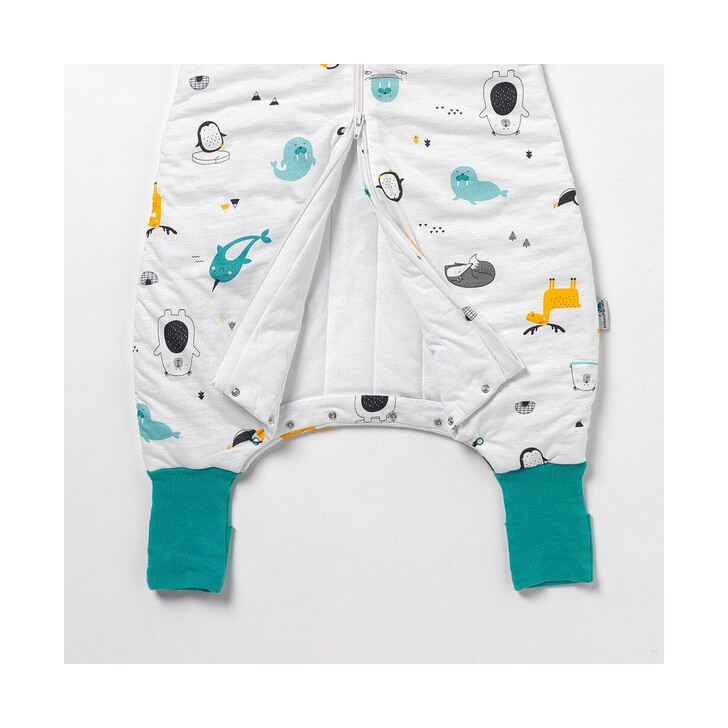 Sac de dormit cu picioruse si maneca lunga detasabila Polar Pals 70 cm + manseta 2.5 Tog