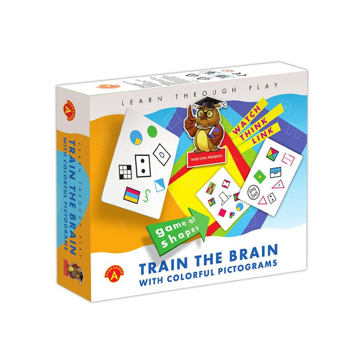 Joc educativ perceptie vizuala pictograme Train the Brain, Alexander Games