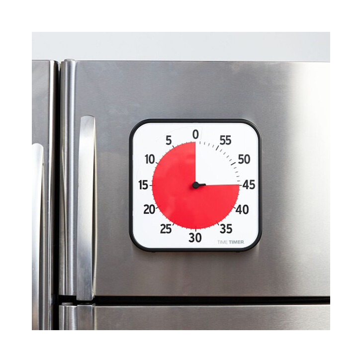 Ceas temporizator digital Time Timer Mare magnetic, Versiune noua, Robo