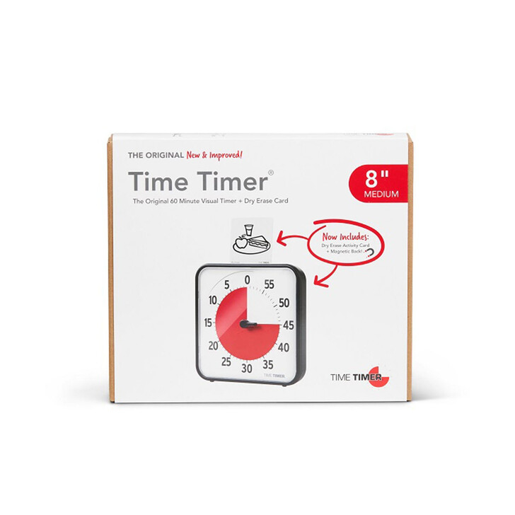 Ceas temporizator digital Time Timer Mediu, Versiune noua, Robo