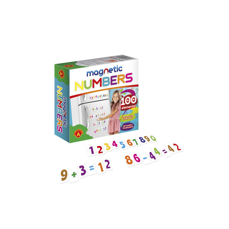 Set numere magnetice pentru frigider, Alexander Games