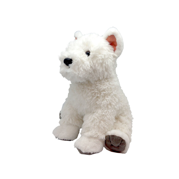 Catel Westie - West Highland White Terrier - Jucarie Plus Wild Republic 30 cm