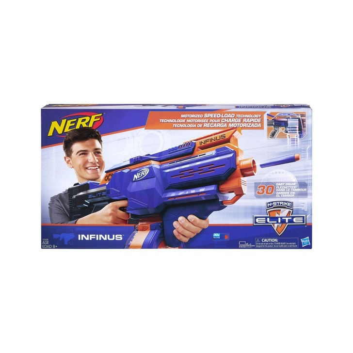 BLASTER NERF INFINUS MOTORIZAT