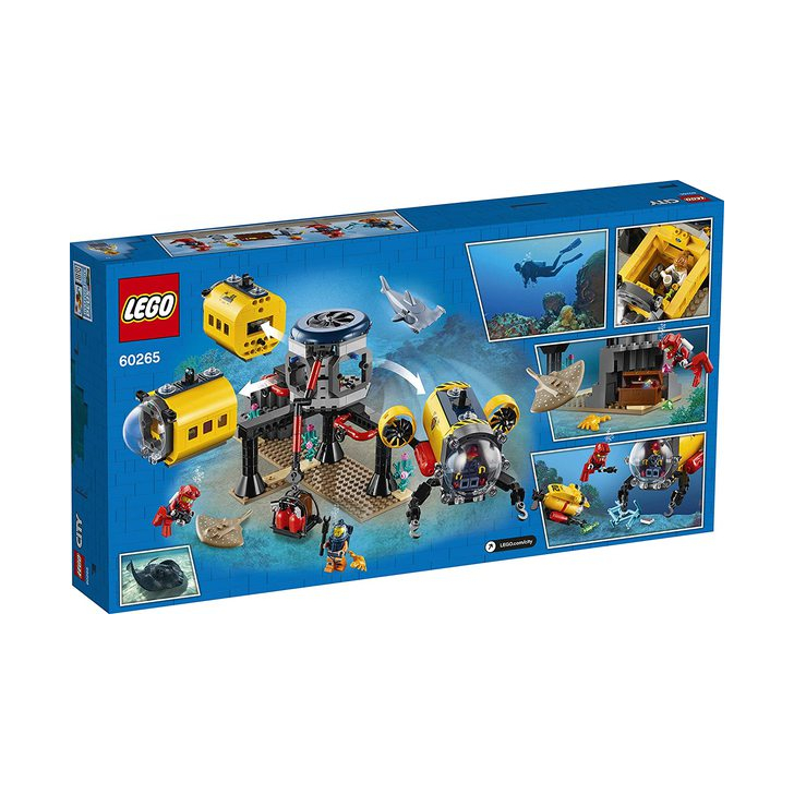 LEGO CITY BAZA DE EXPLORARE A OCEANULUI 60265
