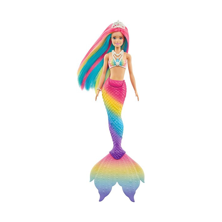 BARBIE PAPUSA DREAMTOPIA SIRENA ISI SCHIMBA CULOAREA