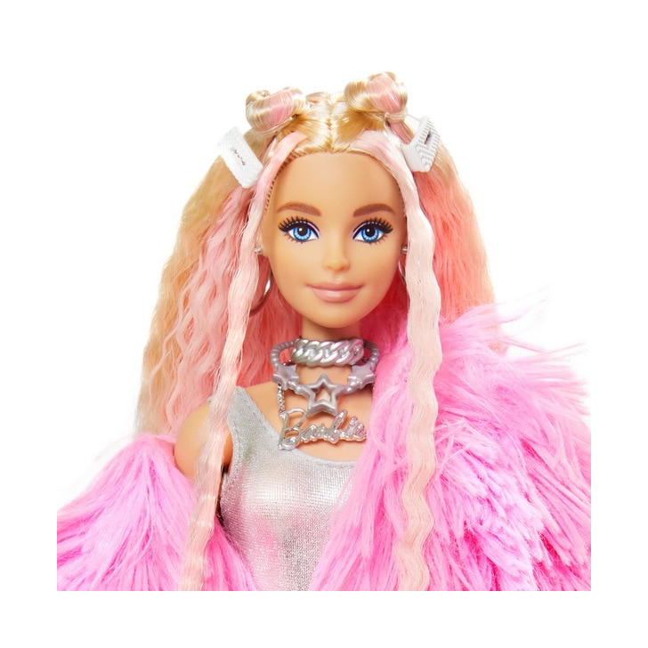 PAPUSA BARBIE EXTRA STYLE FLUFFY PINKY
