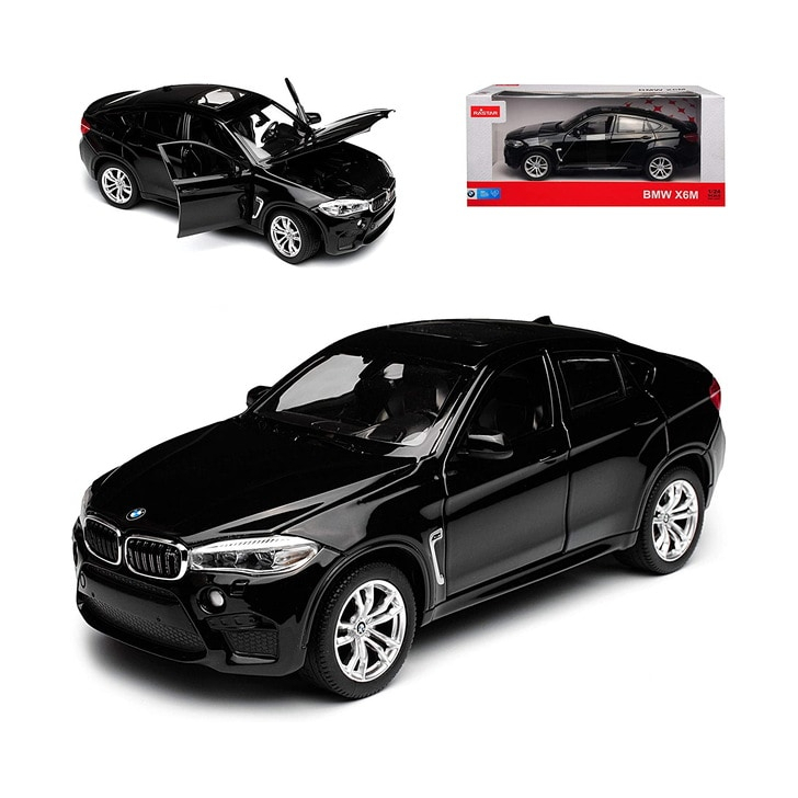 MASINUTA METALICA BMW X6M NEGRU SCARA 1 LA 24