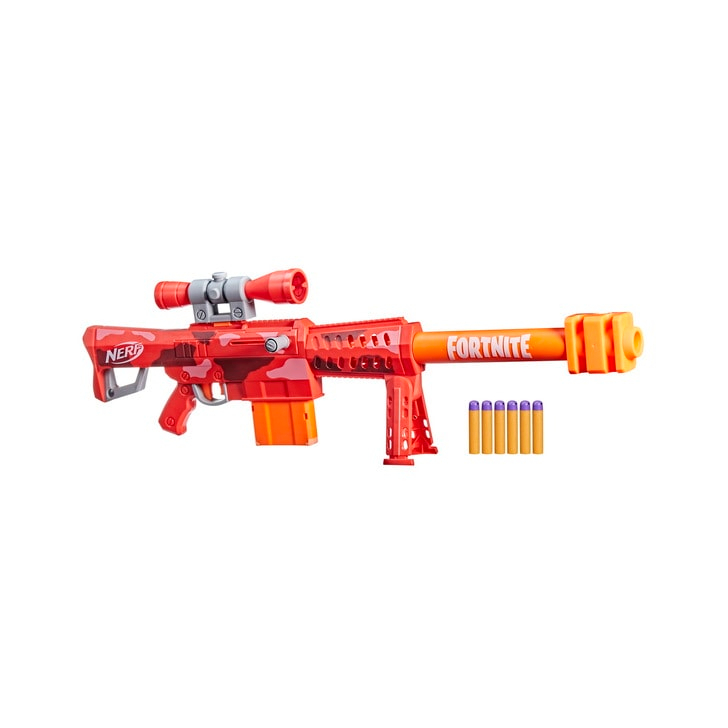 NERF BLASTER FORTNITE HEAVY SR 6 CARTUSE