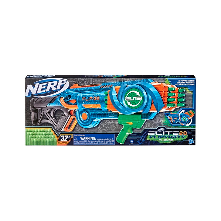 NERF BLASTER ELITE FLIP 32 CARTUSE