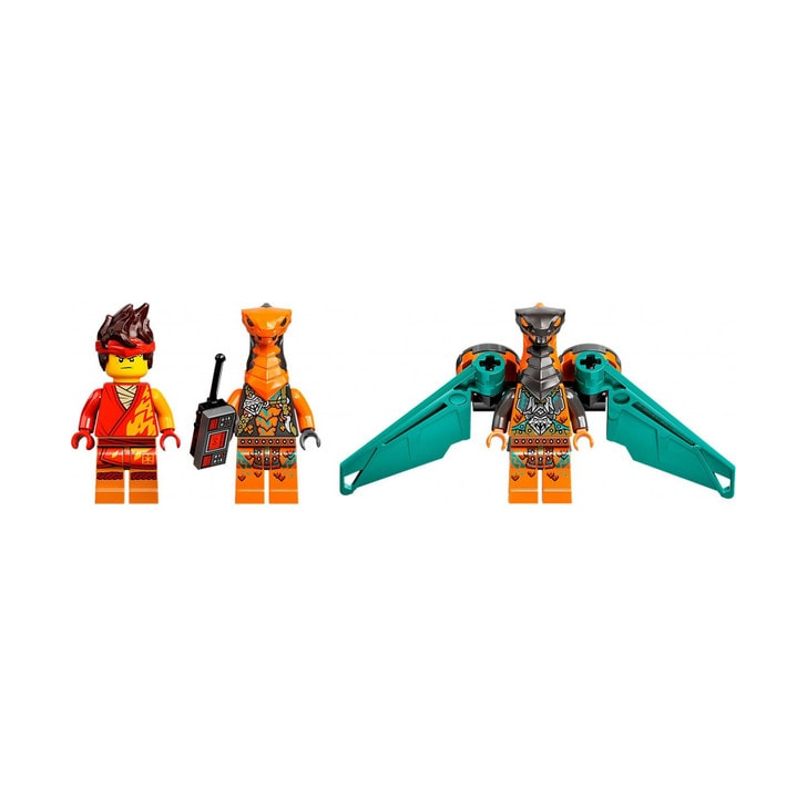 Set de construit - Lego Ninjago, Dragonul Evo de Foc al lui Kai 71762