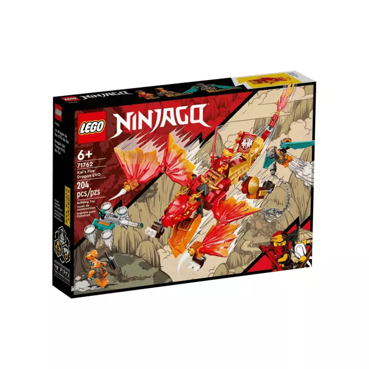Set de construit - Lego Ninjago, Dragonul Evo de Foc al lui Kai 71762