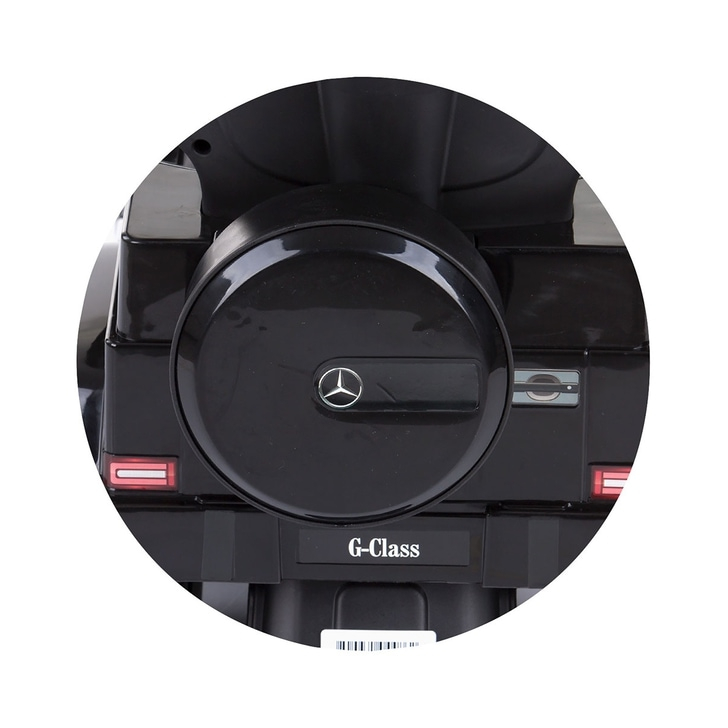 Masinuta de impins Chipolino Mercedes G350 black cu maner si copertina