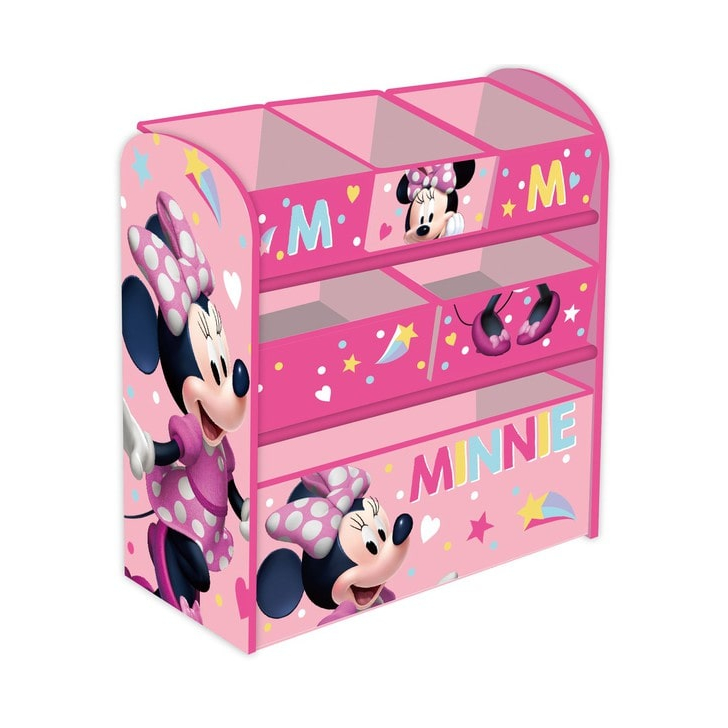 Organizator jucarii cu cadru din lemn Minnie's Bow-tique