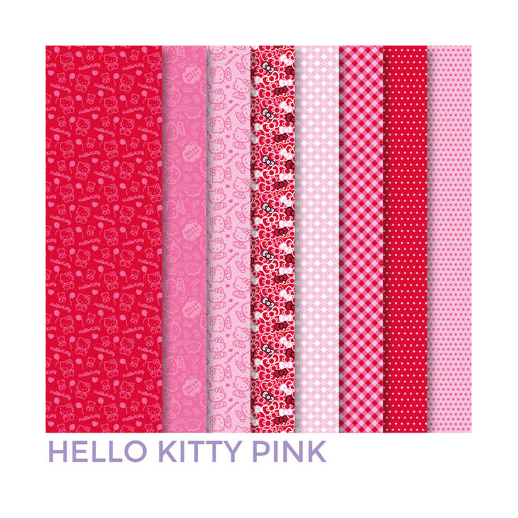 Set de materiale Hello Kitty Pink, Dress Your Doll