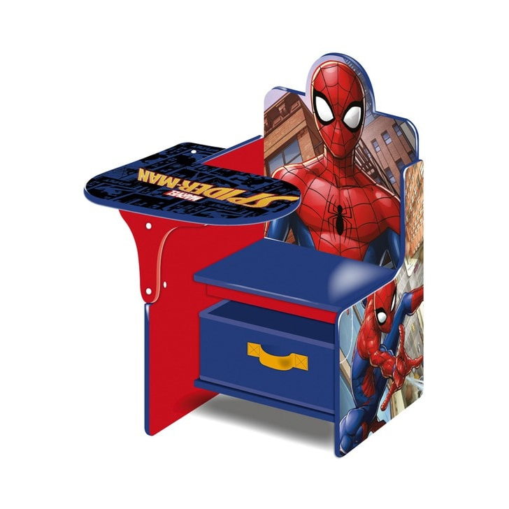 Scaun multifunctional din lemn Spiderman