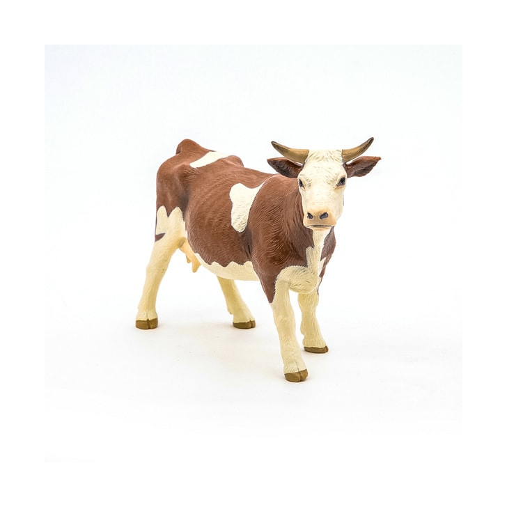PAPO FIGURINA VACA SIMMENTAL