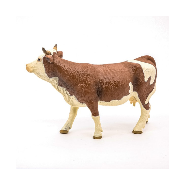 PAPO FIGURINA VACA SIMMENTAL
