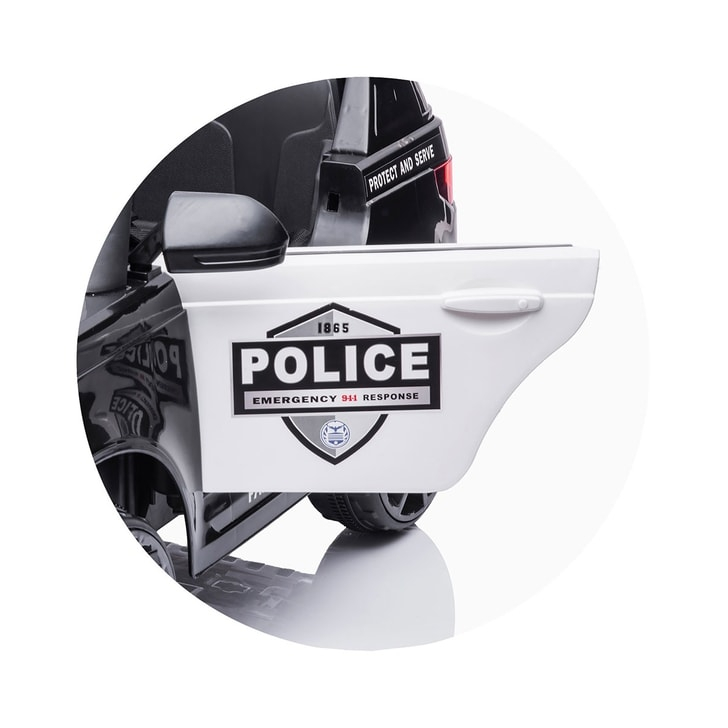 Masinuta electrica Chipolino Police SUV black