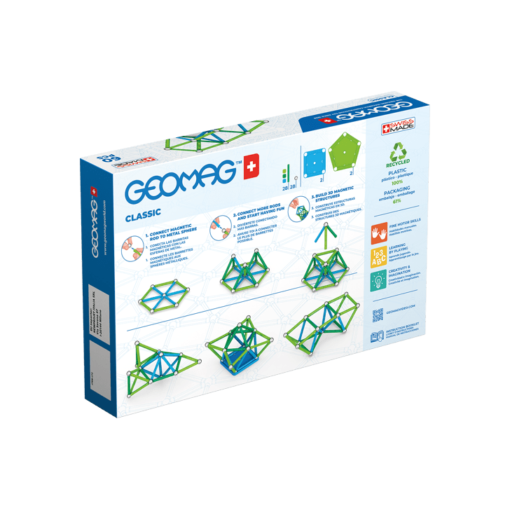 Joc magnetic Geomag green line 60 buc