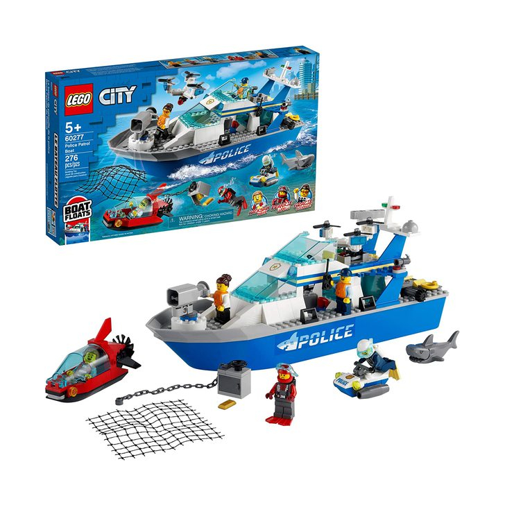 LEGO CITY NAVA DE PATRULARE A POLITIEI 60277