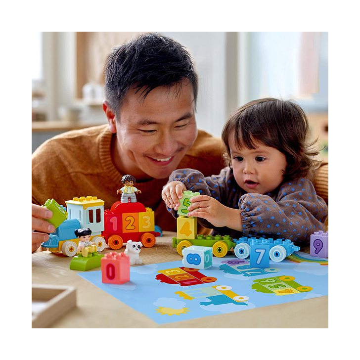 Set de construit - Lego Duplo Primul meu Tren cu Numere, Invata sa Numeri 10954
