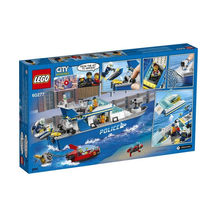 LEGO CITY NAVA DE PATRULARE A POLITIEI 60277