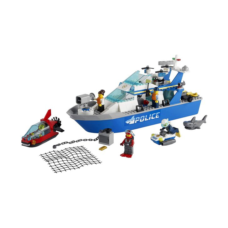 LEGO CITY NAVA DE PATRULARE A POLITIEI 60277