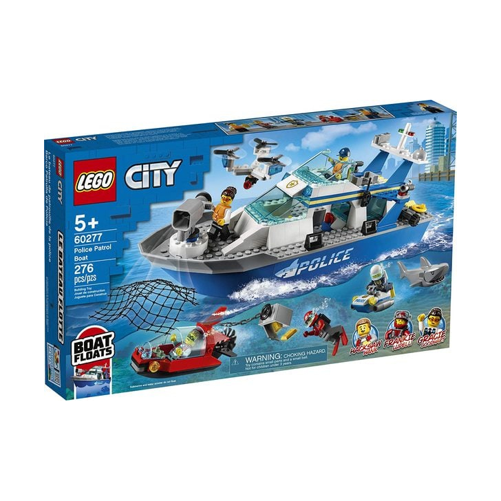 LEGO CITY NAVA DE PATRULARE A POLITIEI 60277