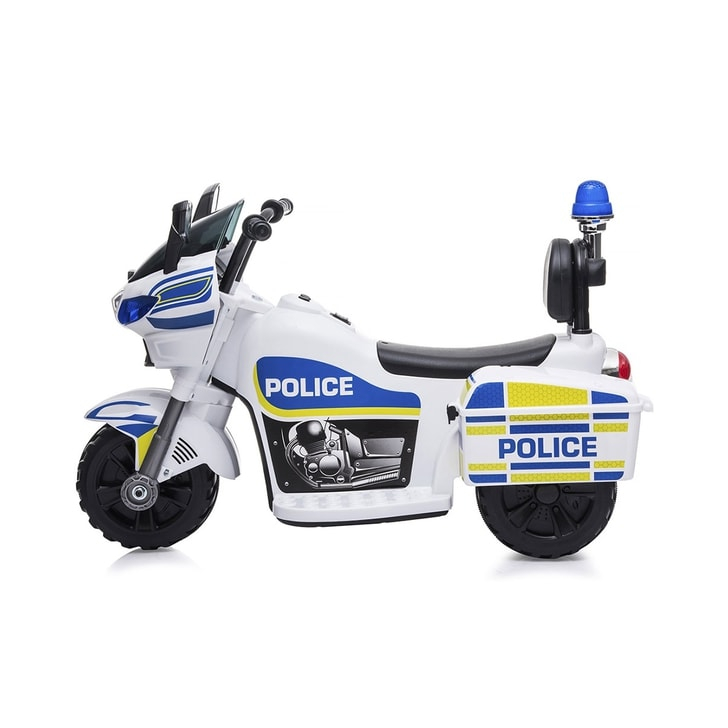 Motocicleta electrica Chipolino Police white