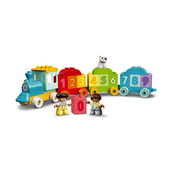 Set de construit - Lego Duplo Primul meu Tren cu Numere, Invata sa Numeri 10954