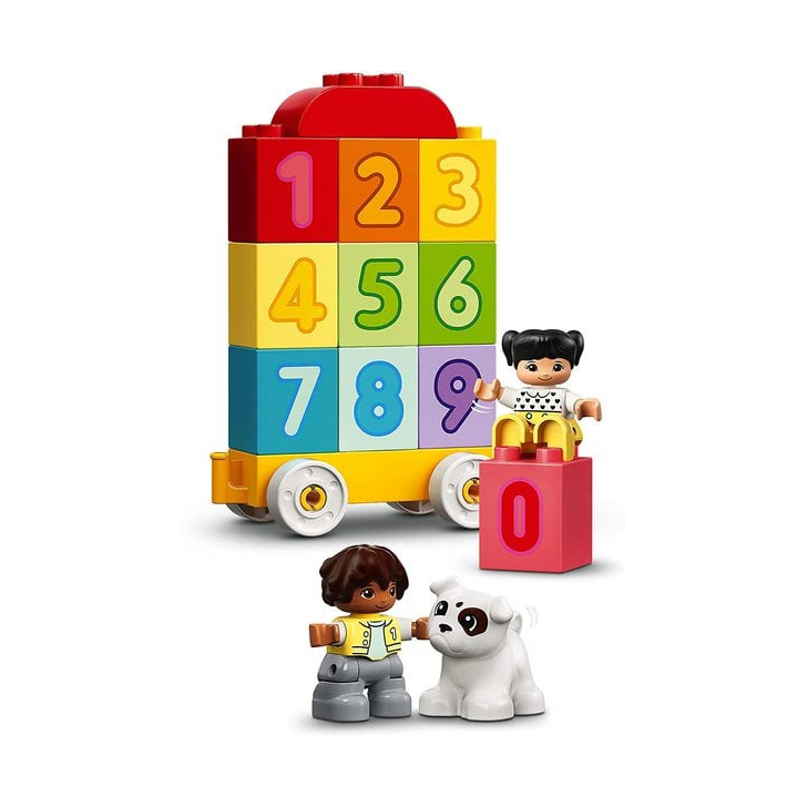 Set de construit - Lego Duplo Primul meu Tren cu Numere, Invata sa Numeri 10954