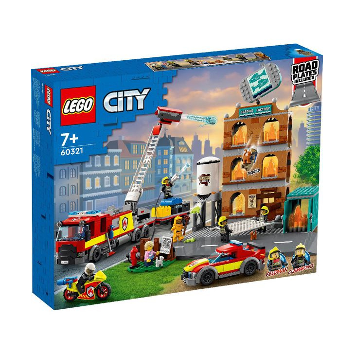 Set de construit - Lego City Brigada de Pompieri  60321