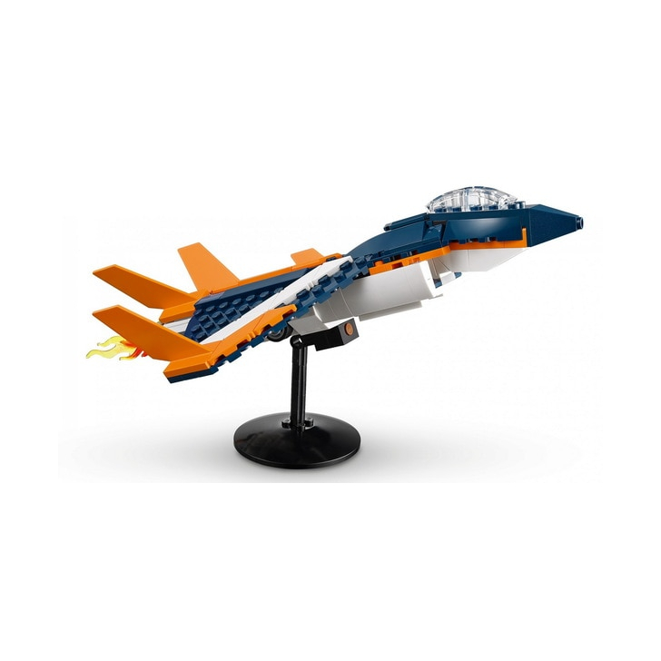 Set de construit - Lego Creator, Avion Supersonic 31126